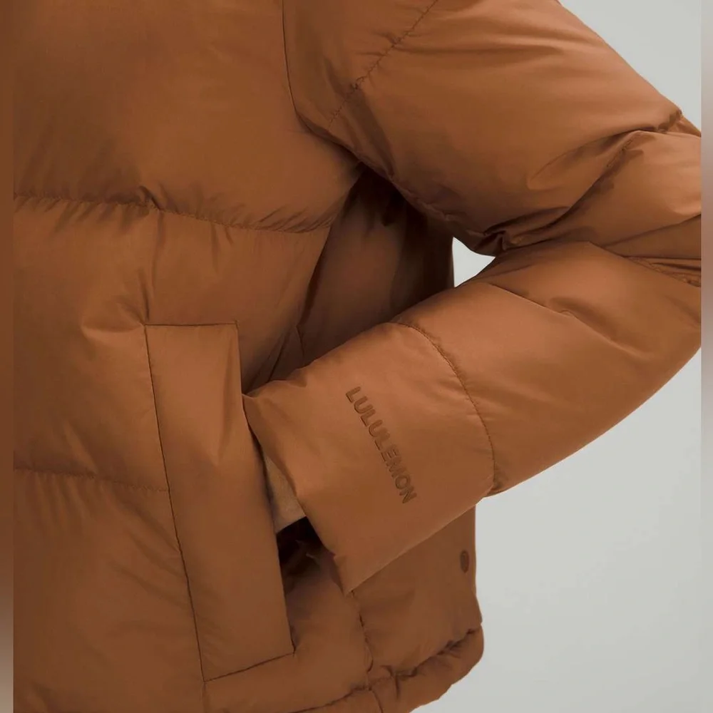 Lululemon athletica Wunder Puff Jacket in Toasted Brown